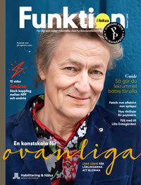 Tidningen Funktion i Fokus, nr 1 2019