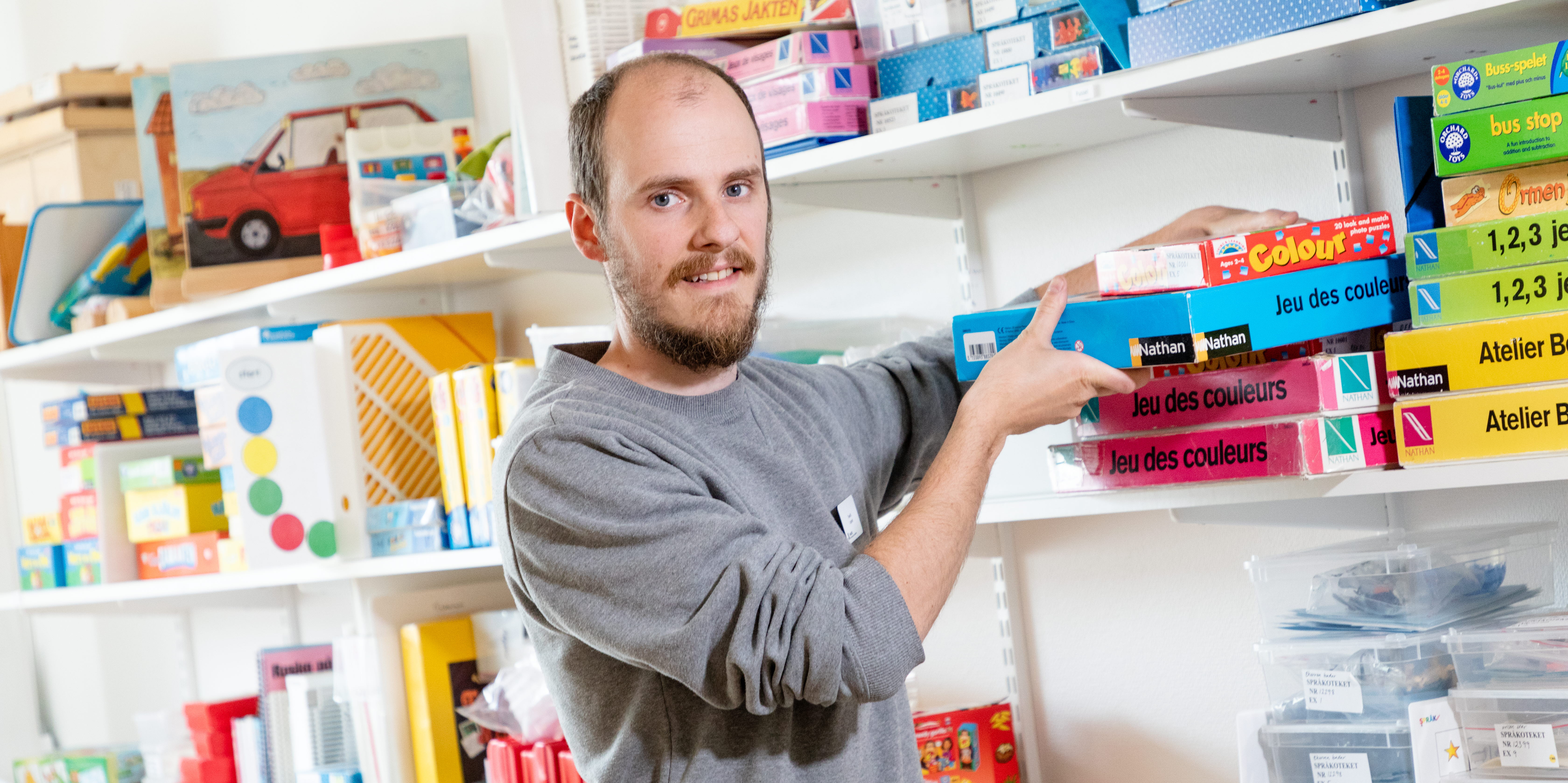 Bild på spel och andra typer av kommunikationsstöd