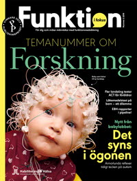 Omslag tidningen Funktion i fokus, nr 2 2018