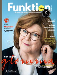 Omslaget till tidningen Funktion i fokus, nummer 1 2018