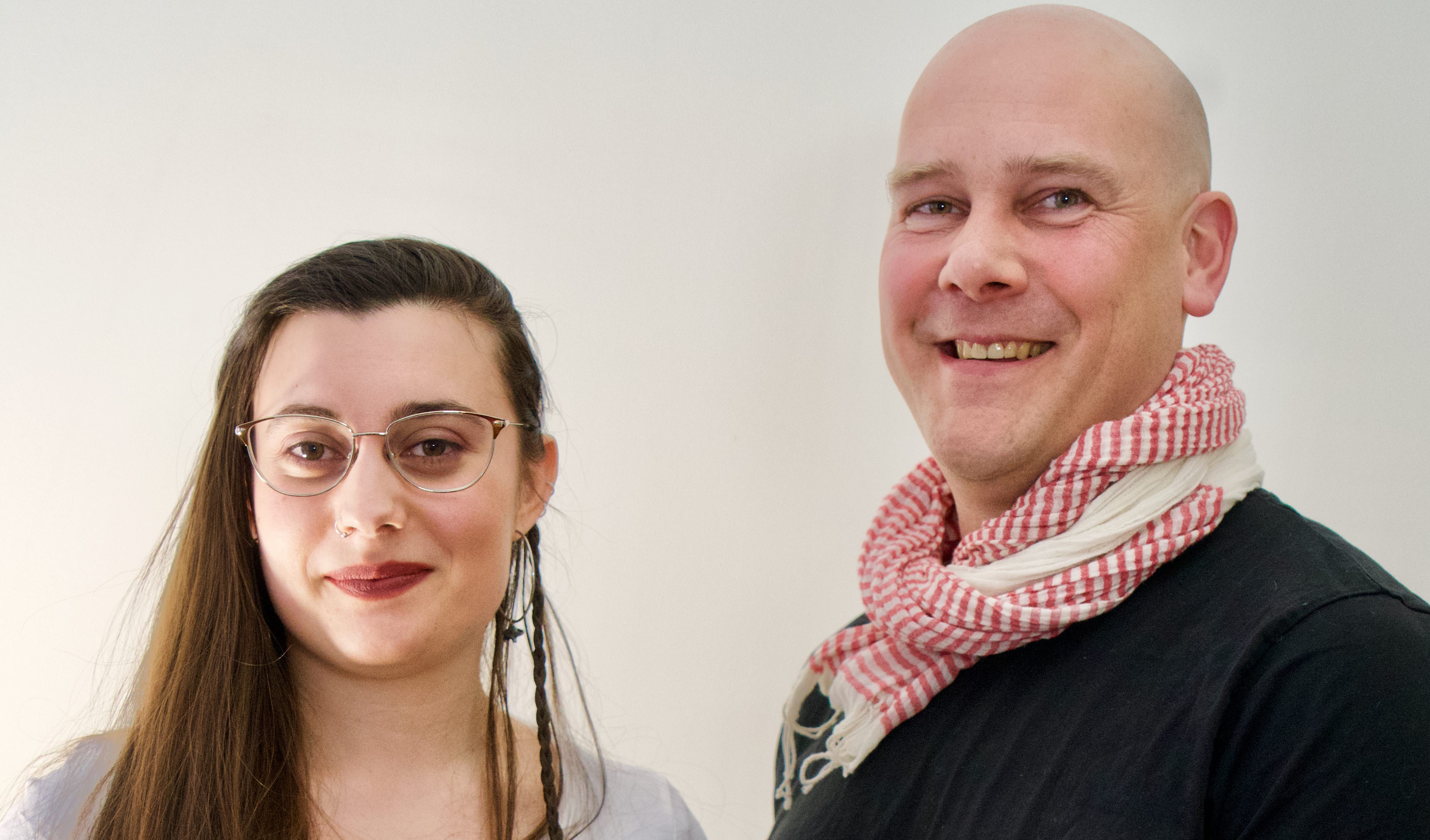 Clara Osvaldo och Björn Angelin
