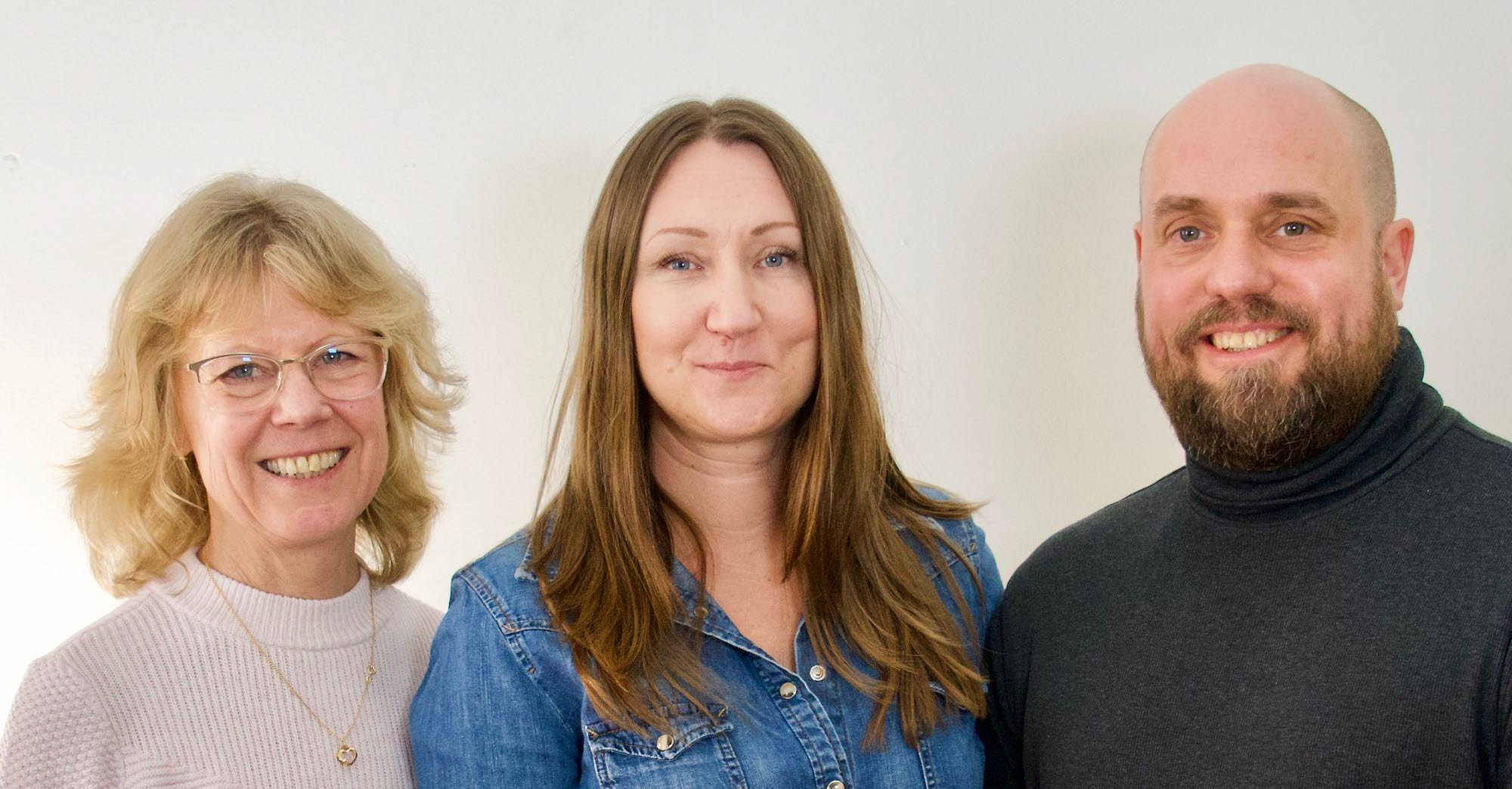 Eva Ormberger Hedman, Carina Pahl och Fredrik Quistbergh