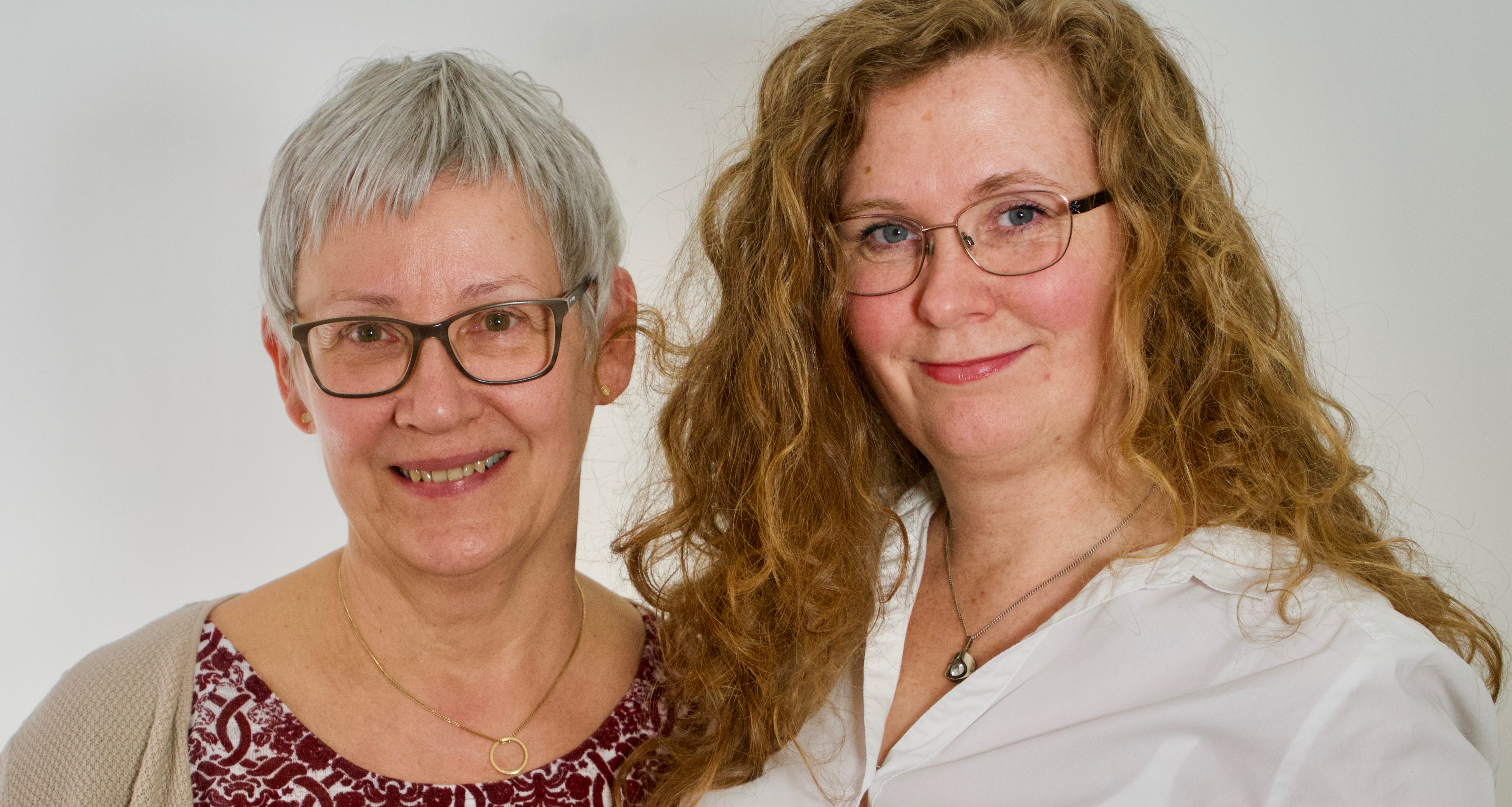 Berit Burström och Marie-Louise Kunkel